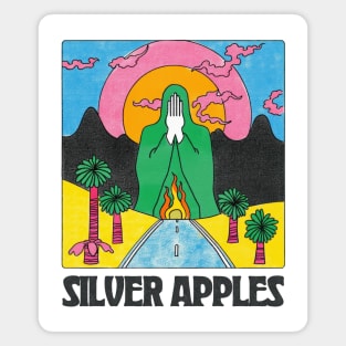 Silver Apples --- Original Fan Art Magnet